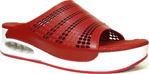Kırmızı Air Havalı Balon Taban Anatomik Comfort Terlik