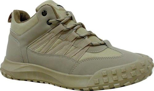 Bej Krem Bağcıklı Boğazlı Sneaker Spor Ayakkabı