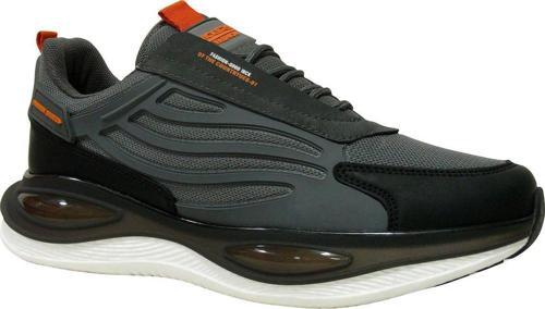 Füme Turuncu Bağcıklı Sneaker Spor Ayakkabı