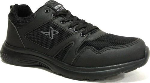 Siyah Bağcıklı Sneaker Spor Ayakkabı