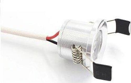 1,5W BEYAZ LEDLİ YILDIZ SPOT (SATEN KASA)
