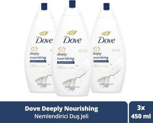 Deeply Nourishing Duş Jeli 450 ml x 3 Adet