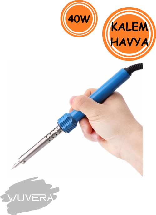 Profesyonel Kalem Havya Lehim Makinesi 40 W – Elektronik ve Tamirat İşleriniz İçin Üstün Performans!
