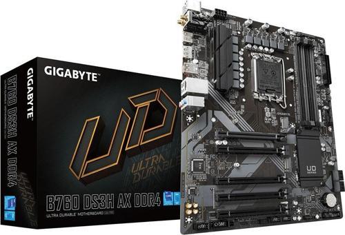 B760-DS3H-AX Intel B760 5333 MHz (OC) DDR4 LGA1700 ATX Anakart