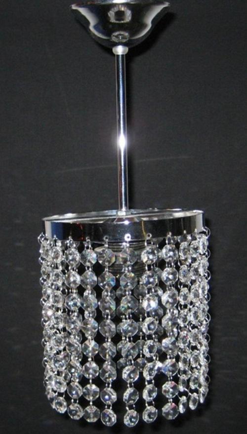 Taşlı Avize Metal Krom Iskelet
