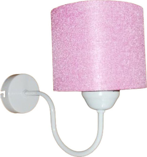 Beyaz Metal İskelet Duvar Aplik.Başlık Çap: 15 Cm