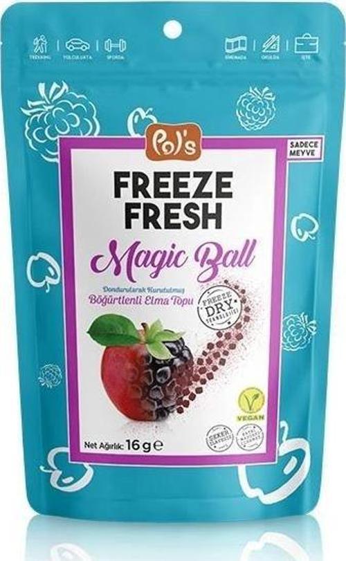 Pol’s Freeze Fresh Magic Ball Böğürtlenli Elma Topları 16 Gr