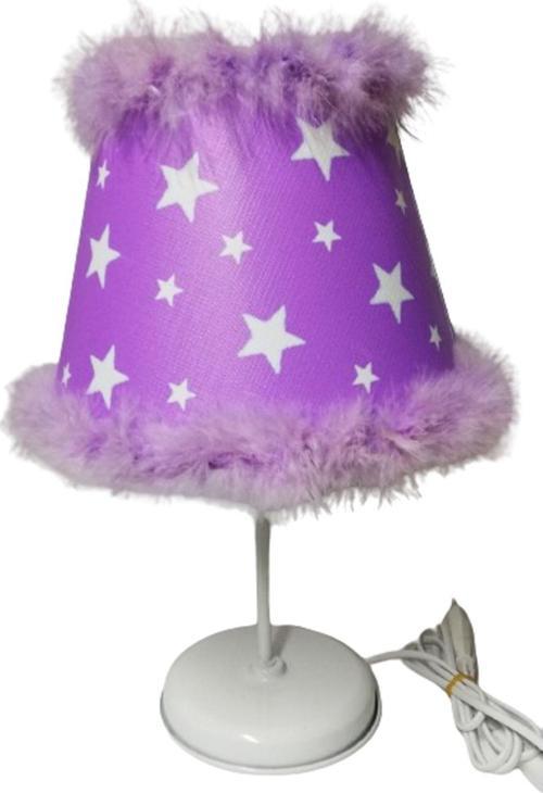 Kız Çocuk Odası Erkek Çocuk Odası Yıldız Tüylü Abajur