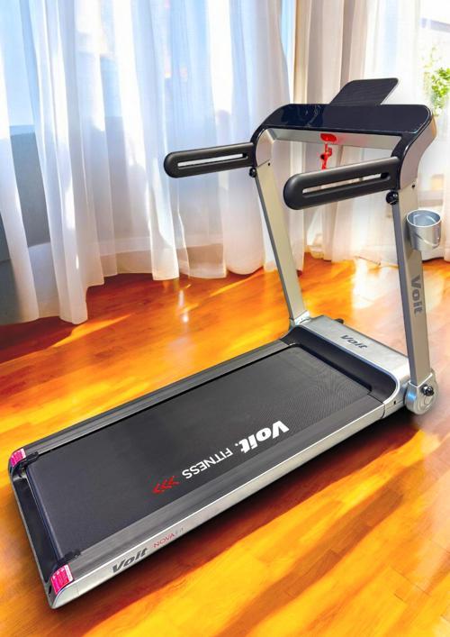 Novafit Koşu Bandı Bluetooth Uygulamalı Hoparlörlü Led Ekran Katlanabilir 46cm Geniş Bant Siyah