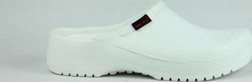 Palflex Doktor, Hemşire, Aşçı, Günlük, Bahçe Terliği Unisex Beyaz