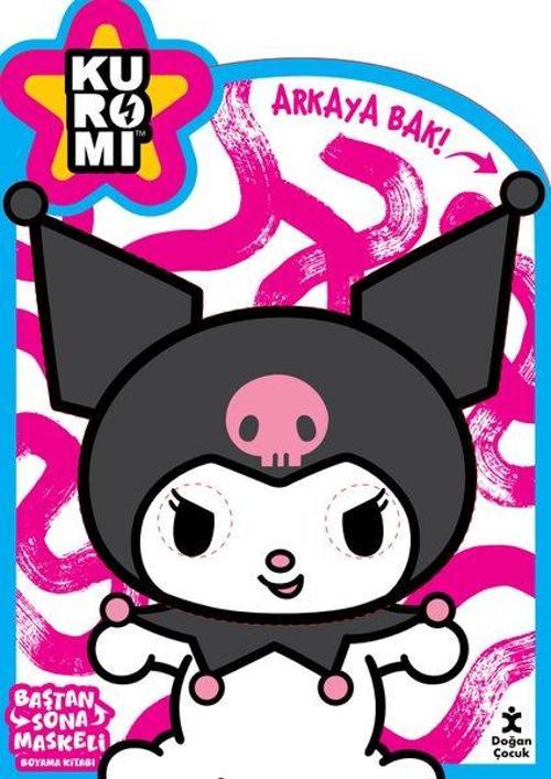 Kuromi - Baştan Sona Maskeli Boyama Kitabı