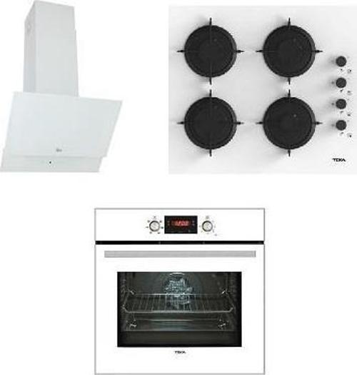 Chef 8 Beyaz Cam Ankastre Set Tvt 60 - Gbc 64002 - Hak 627 Wh