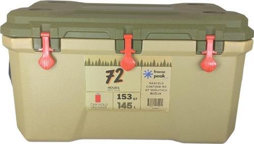 Maxcold Contour 153 QT Soğutucu Buzluk 145 Litre YEŞİL