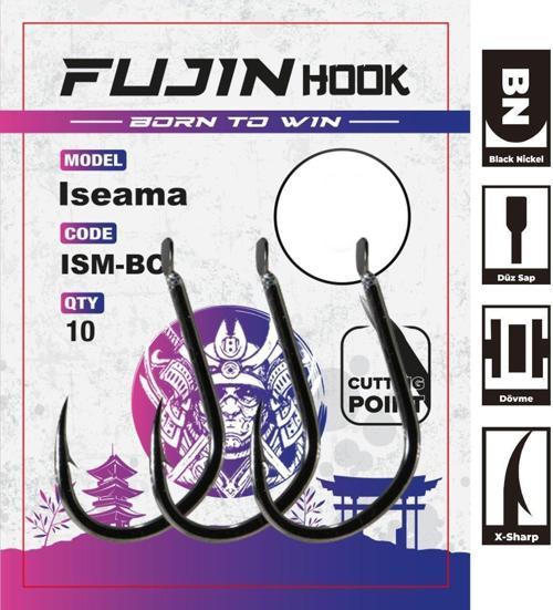 Iseama Deliksiz Düz Olta Kancası NO:13
