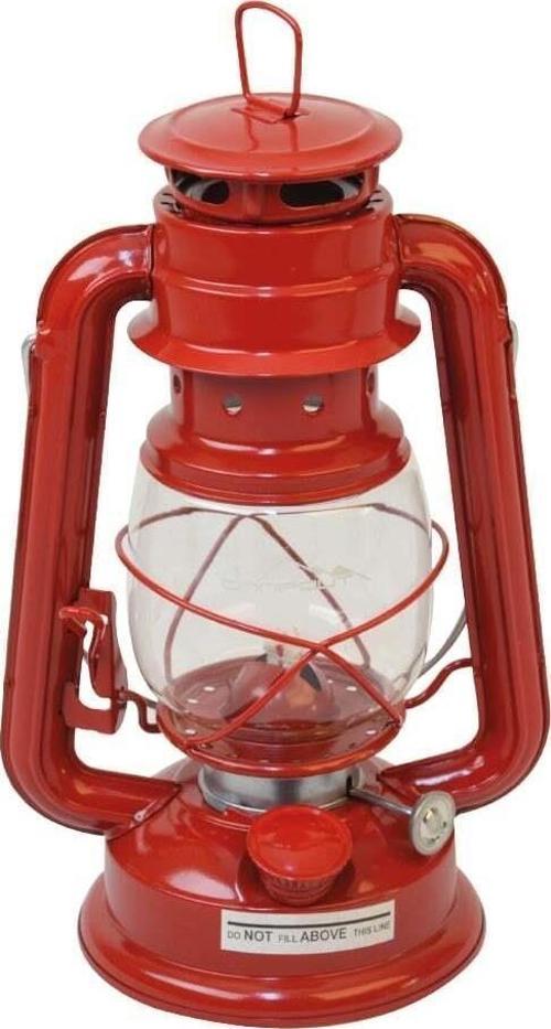 Klasik Gaz Yağı Lambası KIRMIZI