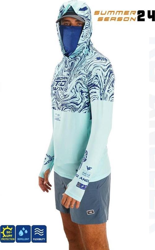 Pro Angler S24 Buff & Hoodie Izohips Mint S