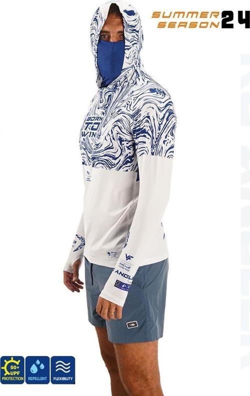 Pro Angler S24 Buff & Hoodie Izohips Navy S