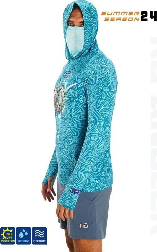 Rolla S24 Buff & Hoodie Swordfish Mint M