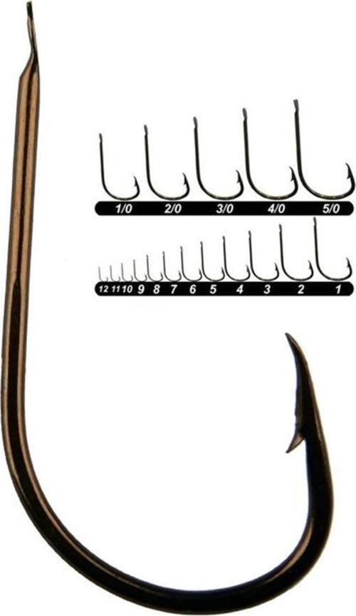 Bronz Kore Olta İğnesi Bronz-NO:1/0