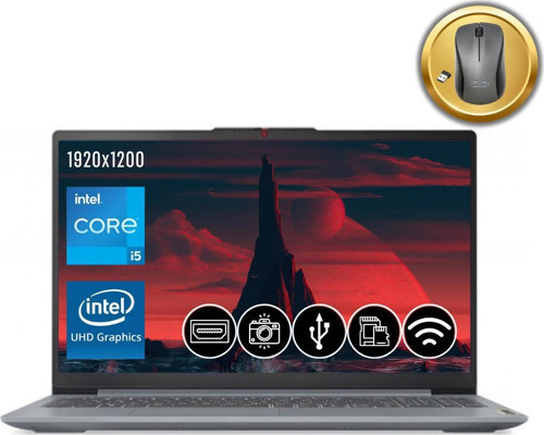 Ideapad Slım 3 I5-12450H 8GB 256GB M.2 SSD 83ES0033TR ATL12 16" Fdos Notebook+Mouse