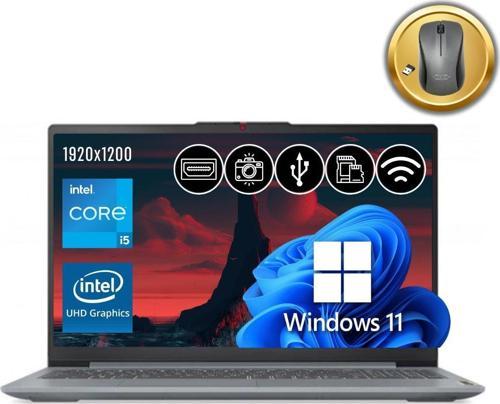 Ideapad Slım 3  I5-12450H 8GB 512GB M.2 SSD 83ES0033TR ATL21 16" W11Pro Notebook+Mouse