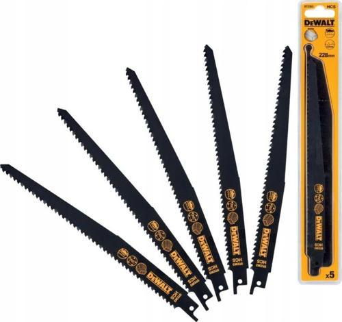 DT2363 228mm Tilki Kuyruğu Testere 5'li Paket