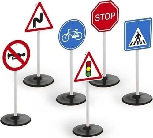 Dolu Plastik Trafik İşaretleri