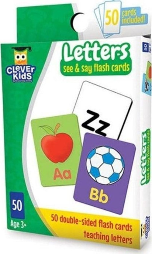 Akıllı Çocuk Serisi / Harfler / Hafıza Kartları (50 Parça)
