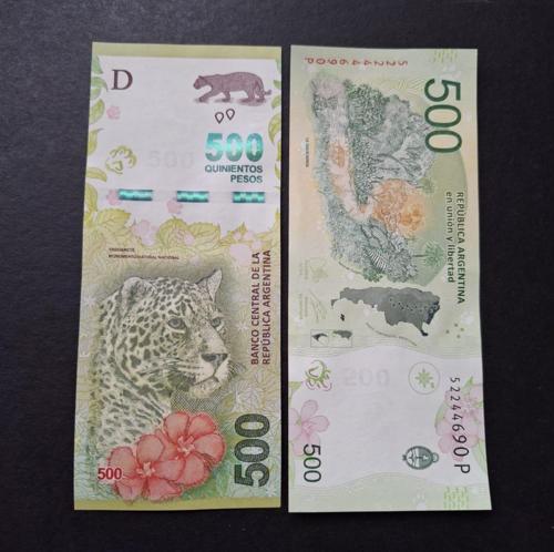 Escoines Koleksiyon 3996367df8faf5a659 500Pesos Arjantin ÇİL eski yabancı kağıt para