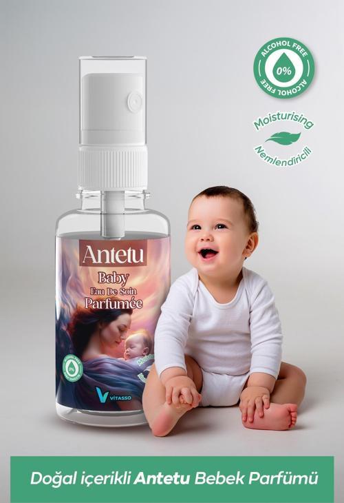 ANTETU Baby Eau De Soin Baby Parfumee 60 Ml-bebeklere Özel Alkolsüz Parfüm -Koku