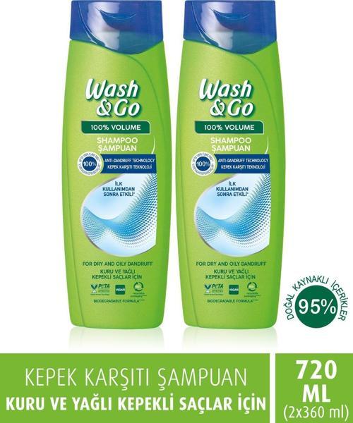 Kepek Karşıtı Şampuan 360 Ml X2 Adet