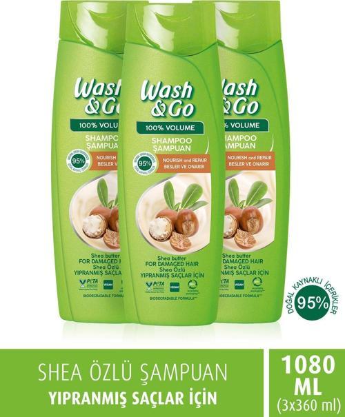 Shea Özlü Şampuan 360 Ml X3 Adet