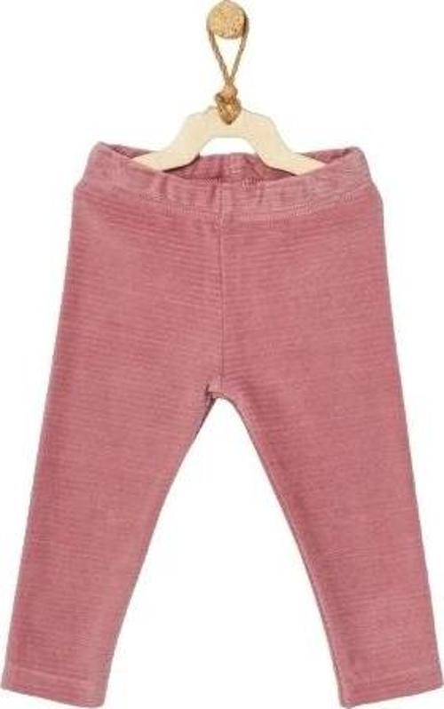 AC22365RP Street Style Kadife Bebek Pantolon Dark Pink