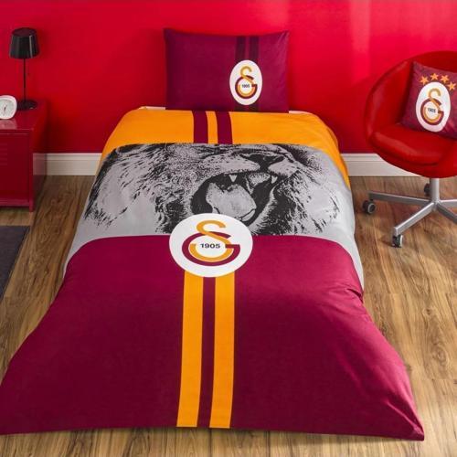 GALATASARAY ŞAMPİYON ASLAN TEK KİŞİLİK LİSANSLI NEVRESİM TAKIMI