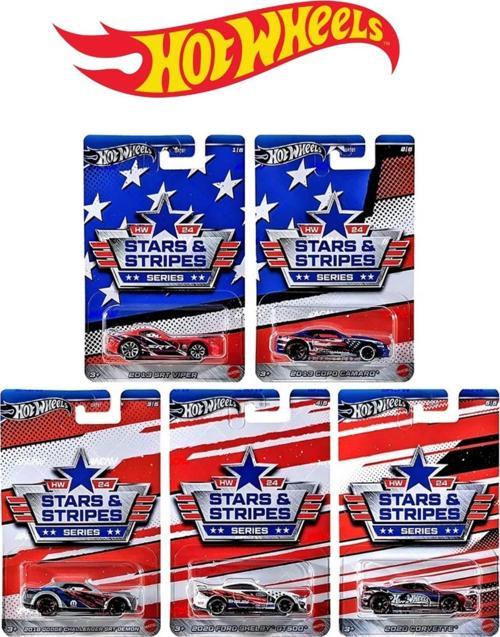 Stars & Stripes Uzun Kart Silver Series 5'li SET