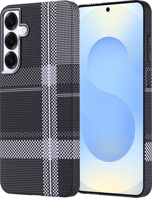 Galaxy S24 Plus Kılıf Magsafe Şarj Özellikli Karbon Fiber Görünümlü Nekst Kılıf