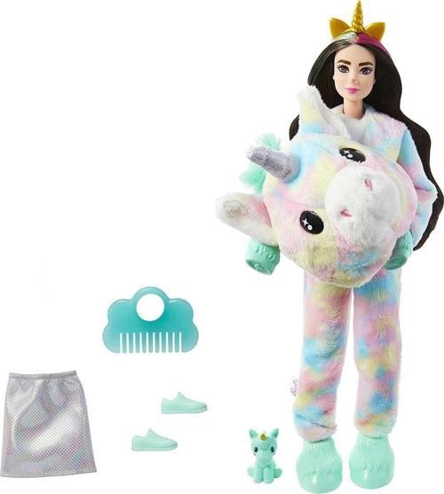 Cutie Reveal Bebekler 2. Seri Gökkuşağı Unicorn Peluş Kostüm, Mini Evcil Hayvan Ve Renk Değiş