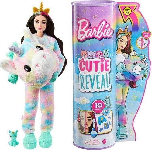 Cutie Reveal Bebekler Seri 2 - Gökkuşağı Unicorn