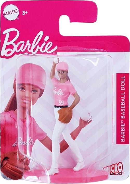 Mattel Micro Collection Barbie Karakter Lisanslı Figür Oyuncak Baseball Doll