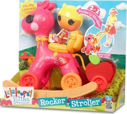 Gıochı Prezıosı Lalaloopsy Littles Rocker 'N' Stroller Kardeş Ve Sallanan Atı 2İn1 Oyuncak
