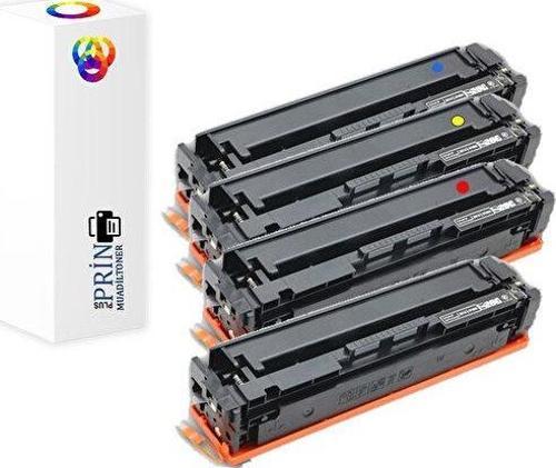 Canon CRG-067H/5100C002 4 Renk Bir Arada Muadil Toner Seti