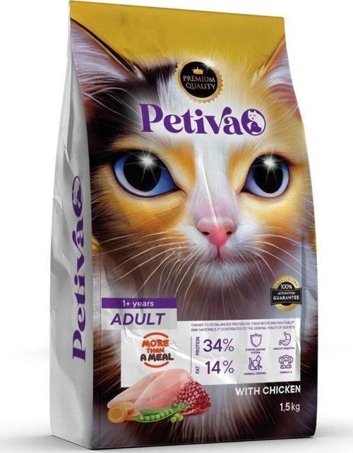 Yetişkin Tavuklu Kedi Maması 1.5 Kg