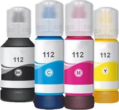 Epson 112 Epson EcoTank Pro M15180 Muadil Mürekkep Seti