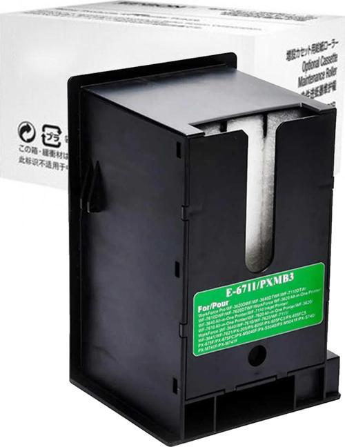 T6711-C13T671100 / Epson WF3100DW/WF3540DTWF/WF3640TDWF/WF7610DWF (50K) Atık Kutusu