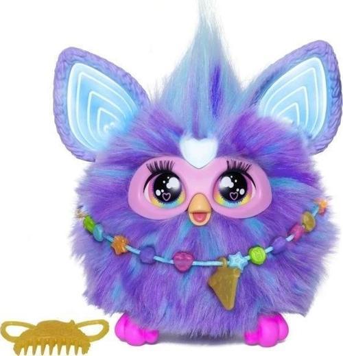 Hasbro Furby Batik 15 Moda Aksesuarlı Peluş Oyuncak Purple