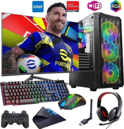 i5 14400F 16GB DDR4 1TB m2 8GB RX580 27" 165Hz Monitörlü Oyun Bilgisayarı (Gaming SET)