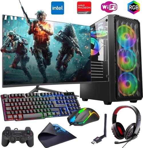 i7 13700F 16GB DDR4 1TB m2 8GB RX580 27" 165Hz Monitörlü Oyun Bilgisayarı (Gaming SET)