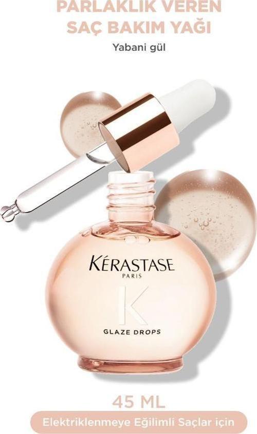 Gloss Absolu Elektriklenmeye Eğilimli Saçlar Için Saç Bakım Yağı 45 ML