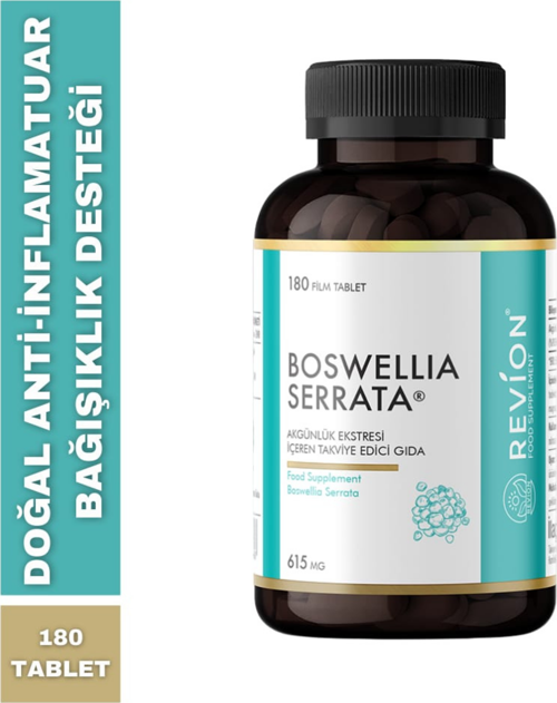REVION Boswellia Serrata (Akgünlük Ekstresi) İçeren Takviye Edici Gıda