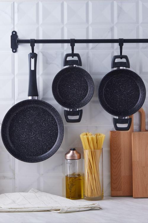 Bio Granit Dide 3'Lü Tava Sahan Seti